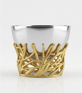 Bols Handi design ronds en métal plaqué de qualité supérieure bol de vaisselle bon marché pour la maison bol de service pour hôtel et restaurant - Product Image 3