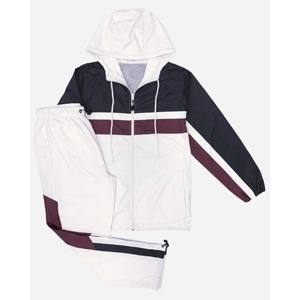 Ensemble de survêtement d'été pour homme avec logo personnalisé, veste coupe-vent et short, tenue deux pièces - Product Image 1