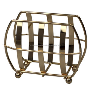 Modern Design Decorative Napkin Holder Metal Tissue Rack for Dinner <b>Tabletop</b> Tissue <b>Storage</b> Display Factory Direct Supply - Product Image 5