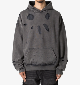 Sudadera con Capucha Personalizada para Hombre, Tejido Grueso, 100% Algodón, Transpirable, Ecológica, de Secado Rápido, para Otoño, Servicio OEM - Product Image 5