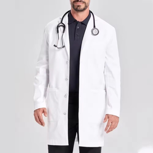 Batas de Laboratorio al por Mayor, Nuevo Estilo, Uniformes de Enfermera, Diseños de Uniformes de Hospital, Ropa de Trabajo Hospitalaria Unisex - Product Image 3
