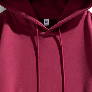 Sweat à capuche personnalisé haut de gamme avec impression en relief, en coton mélangé, idéal pour le quotidien, le sport et les activités de plein air - Product Image 4
