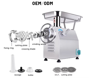 Máquina <span class=keywords><strong>picadora</strong></span> <span class=keywords><strong>de</strong></span> <span class=keywords><strong>carne</strong></span> industrial con motor <span class=keywords><strong>de</strong></span> ingeniería <span class=keywords><strong>de</strong></span> acero inoxidable RUITAI - Product Image 3