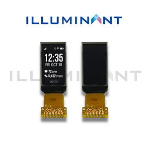 Écran PMOLED blanc illuminant mono 0,78 pouce 128x80 12,13x23,6x1,22 4 fils SPI FPC Plug SH1107 220 cd/m² - Product Image 2