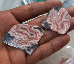 Pierre précieuse de tranche de la malachite 15 mm de sculpture faite à la main pour la fabrication de bijoux - Product Image 3