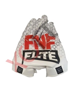 Gants de football américain pour hommes Elite, respirants, imperméables, protection UV, antidérapants, à doigts complets, fermeture à glissière, grande taille, pour l'extérieur - Product Image 1