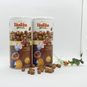 Cacahuetes recubiertos con sabor a café natural, crujientes, dulces, refrigerios, alimentos energéticos para oficina, viajes y actividades al aire libre. - Product Image 2