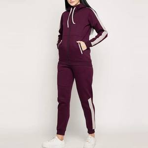 Conjunto Deportivo de Dos Piezas para Mujer, Estilo Urbano, Color Sólido, Talla Grande, Transpirable, Ligero, 100% Algodón, para Entrenamiento y Jogging, 2026 - Product Image 3
