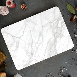 Planche à découper en marbre moderne avec un design minimaliste et une surface lisse pour la décoration de cuisine contemporaine - Product Image 4