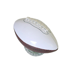 Ballon de rugby de taille officielle 9 de haute qualité, ballon de football américain de compétition, impression personnalisée, ballon de rugby en cuir PU - Product Image 1