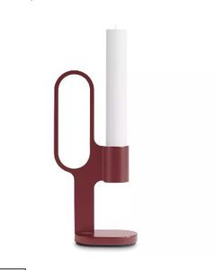 Support de bougie en fer noir mat, forme cylindrique, décoration d'intérieur, base sphérique, design moderne, durable, écologique, fait main pour la maison - Product Image 2