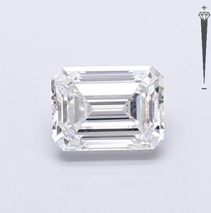 Diamante Cultivado en Laboratorio con Certificación IGI, Corte Esmeralda de 2.20 CT, Color E, Claridad IF, CVD LG 780618888 ROYAL GEMS para Joyería - Product Image 1