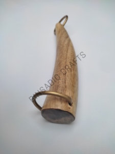 BINSADIQ CRAFTS Poignée de sac en bois de manguier écologique moderne avec quincaillerie dorée, finition naturelle pour accessoires de sac à main DIY Uttar - Product Image 2