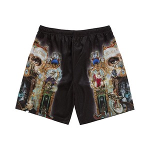 Shorts en mesh personnalisés par sublimation, shorts d'entraînement de gym, shorts athlétiques, fabricant professionnel de vêtements de sport - Product Image 1