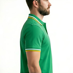 Polo pour homme de haute qualité, élégant, sportswear haute performance, léger, avec impression personnalisable, t-shirt polo - Product Image 5
