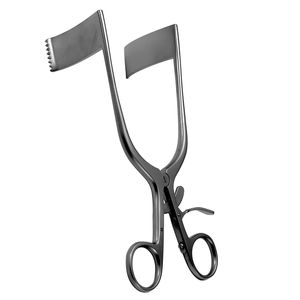 Retractor Quirúrgico Autoestático de 190 mm con Hoja Dentada Sólida de Acero Inoxidable, Instrumento Médico para Cirugía Espinal y Ortopédica - Product Image 6