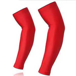 Manches de cyclisme unisexes personnalisées anti-UV à séchage rapide 100 % polyester pour le sport - Product Image 5