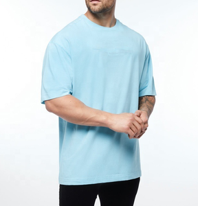 เสื้อยืดผู้ชาย ผ้าฝ้าย 100% ทรงปกติ สีพื้น ระบายอากาศ แห้งเร็ว สวมใส่สบาย - Product Image 5