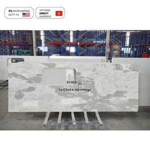 NV877 - Losa de Cuarzo Artificial Resistente al Calor y No Porosa para Ingeniería Residencial, Oficinas y Hogares - Product Image 2