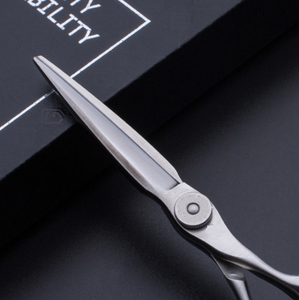 Wholesale Custom logo Salon Japanese Stainless Steel Gold Professional Barber Hair Cutting Scissors - Product Image 3