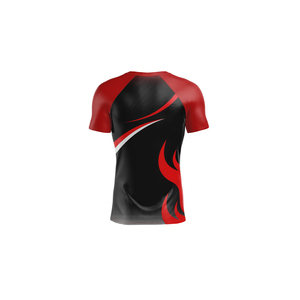 Camisetas de compresión para adultos, personalizadas, de spandex y poliéster, transpirables, lisas, para gimnasio, en oferta. - Product Image 2