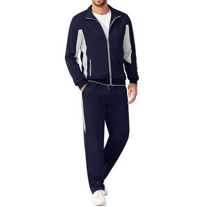 New Standard Men's <b>Tracksuit</b> Heavyweight Breathable Anti Wrinkle Full Long Sleeves Knit Ribbed Cuffs Men's <b>Tracksuit</b> OEM Service - Product Image 2