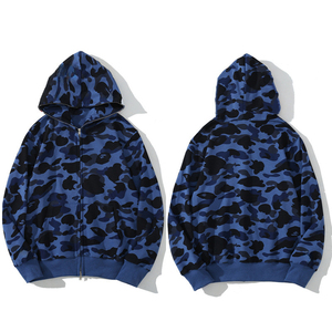 Sudadera Personalizable de Corte Regular con Cierre Completo, Estilo Urbano Invernal, Estampada y Bordada, Ecológica, 100% Algodón Felpa para Hombre - Product Image 1