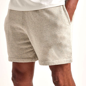 Shorts de sport pour hommes de haute qualité, 100% coton, couleur unie, respirants, shorts de gym d'été, séchage rapide, streetwear, prix bas, OEM - Product Image 1