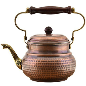 Black Metal Tea Kettle <b>With</b> Lid Minimalist Design For Kitchen Dining Table Use Handmade <b>Teapot</b> On Sale - Product Image 3
