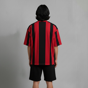 Conjunto Deportivo Informal Ecológico de Verano 2026, con Logotipo Impreso en DTF Personalizado, 100% Algodón, 2 Tonos, Estilo Hip Hop, para Hombre - Product Image 2