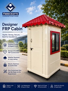 Fabricant Indien 2026 – Cabine de Sécurité Modulaire en Panneaux de Ciment Écologiques, Facilement Assemblable et Portable à Prix Raisonnable - Product Image 3