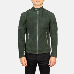 <b>Men</b> Luxury <b>Suede</b> Leather <b>Jacket</b> Fashion Bomber Coat Premium Quality Warm Casual Breathable Windproof Winter <b>Jacket</b> - Product Image 5