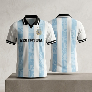 เสื้อโปโลกีฬาน้ำหนักเบาสำหรับการแข่งขันฟุตบอลและซ้อมฝึกซ้อม - Product Image 4