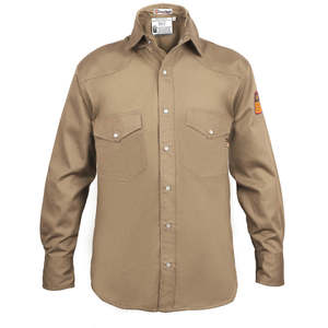 เสื้อเซฟตี้กันไฟสำหรับ88/12 3x เสื้อเซฟตี้สีกากีขนาดใหญ่ - Product Image 1