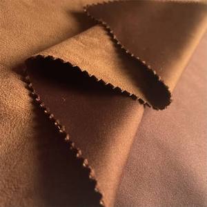 Tissu en daim polyester, finition douce et lisse, surface similaire au daim, aspect luxueux, vestes, sacs, chaussures, tapisserie, vente en gros - Product Image 1