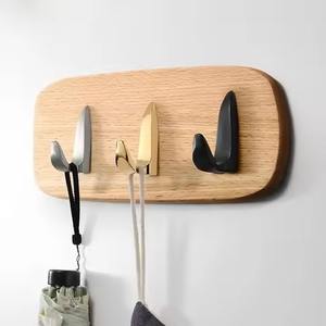 Ganchos de pared metálicos de primera calidad para la entrada, perchero para abrigos, sombreros y bolsos, organizador de almacenamiento montado en la pared para el hogar - Product Image 6