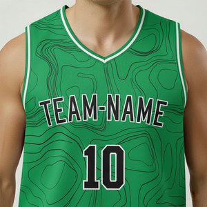 Conjunto de Uniforme de Baloncesto Personalizado con Apliques en Todo el Cuerpo, Impresión Digital, Secado Rápido, Transpirable, para Entrenamiento y Competencia - Product Image 4