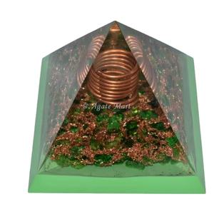 Cristaux naturels les plus exigeants artisanat 7 Chakra Crystal Tree of Life Orgone Pyramid Kit EMF Protection Méditation - Product Image 5