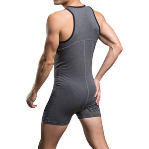 Vente en gros de maillots de lutte personnalisés unisexes grande taille en polyester/coton sans couture, de haute qualité, à séchage rapide et respirants - Product Image 5