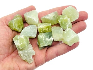 Piedra de Jade Verde Natural en Bruto, Gema de Jade sin Pulir, Espécimen Mineral, Piedra Verde sin Pulir al por Mayor para Colección, Decoración y Manualidades - Product Image 3