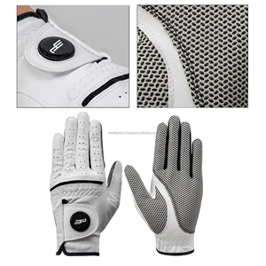 Guantes de Golf para Hombre GEO BROTHERS GB-01B de Piel de Cabretta Premium, Suaves, Transpirables y Cómodos, Diseño de Calce Fácil para Mano Izquierda - Product Image 5