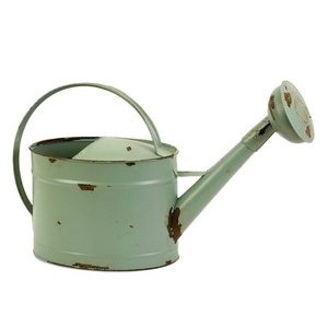 Arrosoir en métal idéal pour le jardinage quotidien, intérieur/extérieur, matériau résistant à la rouille, bec long pour une arrosage précis. - Product Image 6