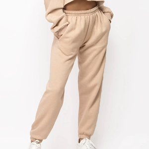 Pantalones Deportivos con Cordón Ajustable en la Cintura, Diseño con Logotipo y Color Personalizados, Pantalones de Felpa con Puños Acanalados, para Uso Diario Informal, para Hombre y Mujer - Product Image 1