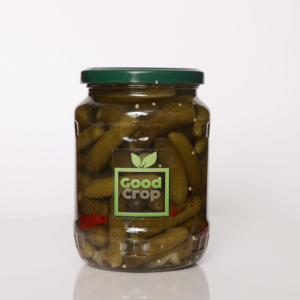 Whole 3-6 cm Pickled Cucumbers Preserved Vegetables for International Markets BRC, Kosher Certified 3-6 cm Pickled Gherkins - Product Image 1
