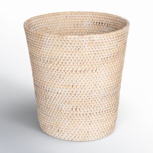 <b>Large</b> Capacity Rattan Waste <b>Bin</b> For Hotel Bedroom And Office With Strong Handwoven Natural Cane Material - Product Image 5