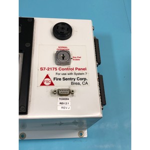 <b>Fire</b> Sentry S7-2175 Control Panel For System <b>7</b> - Trusted Global Legacy Semiconductor Equipment and Parts at - Product Image 3