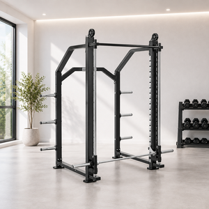 Rack de musculation QLI Power Rack QPR350, robuste, réglable, multi-positions, pour squats, sécurisé et solide, pour salle de sport - Product Image 1