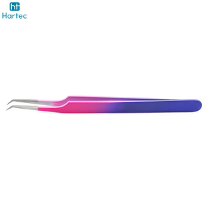 OEM ODM Service Premium Quality High-Precision Curved Tip Durable Stainless Steel Eyelash Extension and Volume Tweezers - Product Image 5
