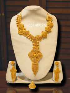 AWAIS HOUSE New Fashion Hip Hop Style Gold Plated Brass Women's Set Necklace <b>Bracelet</b> Wedding Party Chunky Diamond <b>Infinity</b> - Product Image 4