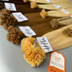 Prix de gros d'usine Extensions de cheveux à la kératine à pointe plate super doublement étirée Cheveux raides Cheveux humains vietnamiens de qualité 12A - Product Image 6